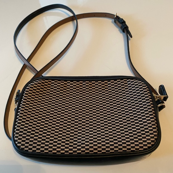 Small COACH Checker Print Crossbody - Picture 2 of 6